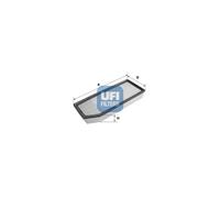 1 FILTRO ARIA UFI 3014800 30.148.00