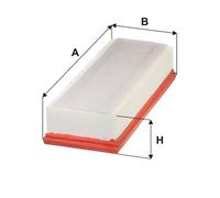 1 FILTRO ARIA WIX FILTERS WA9580 WA9580