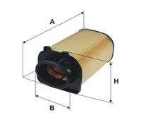 1 FILTRO ARIA WIX FILTERS WA9785 WA9785