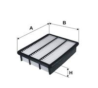 1 FILTRO ARIA WIX FILTERS WA9790 WA9790