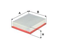 1 FILTRO ARIA WIX FILTERS WA9843 WA9843