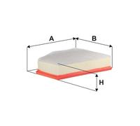 1 FILTRO ARIA WIX FILTERS WA9895 WA9895