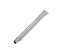 1 Filtro Bazooka in Acciaio Inossidabile con raccordi Maschio da 1/2" NPT for filtrare Il Luppolo, la Birra, Il bollitore for la bollitura della Birra Fatta in casa o Il Tino di ammostamento(12 inch)