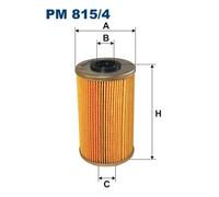 1 FILTRO CARBURANTE FILTRON PM8154 PM815/4