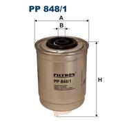 1 FILTRO CARBURANTE FILTRON PP8481 PP848/1