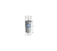 1 FILTRO CARBURANTE UFI 2437901 24.379.01