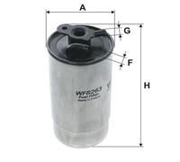 1 FILTRO CARBURANTE WIX FILTERS WF8263 WF8263