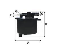 1 FILTRO CARBURANTE WIX FILTERS WF8397 WF8397