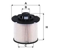 WF8491 FILTRO CARBURANTE PER Opel Vivaro C Platform Cabin K0 2.0 110 KW 150 CV