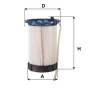 1 FILTRO CARBURANTE WIX FILTERS WF8512 WF8512