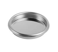 1 filtro cieco for caffè da 51 a 58 mm, in acciaio inossidabile, non pressurizzato, for il controlavaggio in macchine da caffè semiautomatiche.(51 blind bowl)