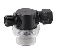 1 filtro dell'acqua in linea da 1/2 pollice per BSP con 50 Mesh SS schermo trasparente alloggiamento per camper per caravan protezione pompa acqua di mare sistemi di irrigazione da giardino