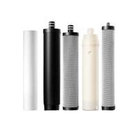 1 filtro for la purificazione dell'acqua - Membrane di ultrafiltrazione T33 - Rimuove cloro, sabbia, corrosione, sedimenti e colore(5pcs)