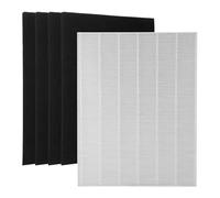 1 filtro HEPA vero e 4 prefiltri a carbone attivo, compatibili con il purificatore d'aria Electrolux EAP300