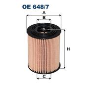 1 FILTRO OLIO FILTRON OE6487 OE648/7