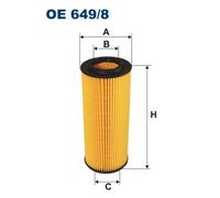 1 FILTRO OLIO FILTRON OE6498 OE649/8