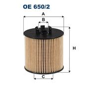 1 FILTRO OLIO FILTRON OE6502 OE650/2