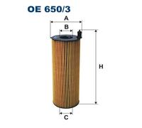 1 FILTRO OLIO FILTRON OE6503 OE650/3
