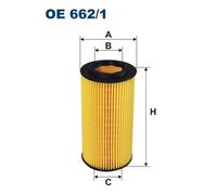 1 FILTRO OLIO FILTRON OE6621 OE662/1