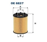 1 FILTRO OLIO FILTRON OE6827 OE682/7