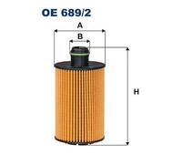 1 FILTRO OLIO FILTRON OE6892 OE689/2