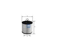 1 FILTRO OLIO UFI 2506400 25.064.00