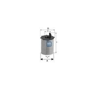 1 FILTRO OLIO UFI 2506800 25.068.00