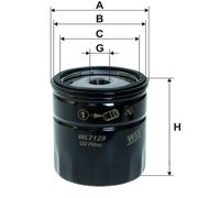 1 FILTRO OLIO WIX FILTERS WL7129 WL7129