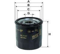 1 FILTRO OLIO WIX FILTERS WL7131 WL7131