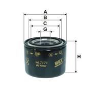 1 FILTRO OLIO WIX FILTERS WL7171 WL7171