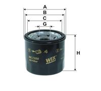 1 FILTRO OLIO WIX FILTERS WL7200 WL7200