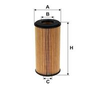 WL7507 FILTRO OLIO PER Skoda Octavia III Combi 5E5 5E6 2.0 TSI RS 169 KW 230 CV