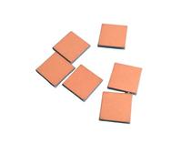 1 foglio ceramico di nitruro di alluminio rivestito in rame - Piastra rivestita in rame for uso elettronico, aerospaziale e automobilistico(8 * 8 * 0.45mm Double-Sides)