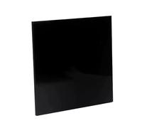 1 foglio di cartone HDPE, guarnizione in plastica in polietilene for piastre in PE nero, spessore 3 mm - 6 mm(100X100X5mm)