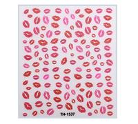 1 foglio di San Valentino unghie arte adesivi per le donne manicure decorazioni primavera festival unghie decalcomanie accessori per unghie
