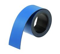 1 foglio magnetico cancellabile a secco da 1 metro, etichette adesive scrivibili for lavagne bianche, frigorifero e artigianato.(Blue)