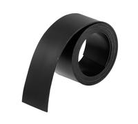 1 foglio magnetico cancellabile a secco da 1 metro, etichette adesive scrivibili for lavagne bianche, frigorifero e artigianato.(Black)