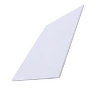 1 Foglio Piatto Plastica ABS Stirene Pratico For Utensili Industriali | pratico, pannello bianco rettangolare, modello quadrato(100*200*1mm)