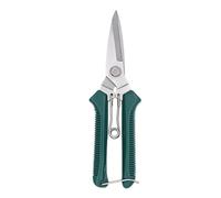 1 forbice da potatura da giardino con testa dritta da 190 mm, in acciaio inox, con impugnatura antiscivolo, pratico strumento di rifinitura for uso domestico, strumento da giardino