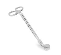 1 Forbice for Tagliare Lo stoppino della Candela Nera, 18 * 6 * 3 cm(B)
