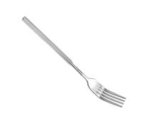 1 forchetta telescopica in acciaio inox, forchetta da barbecue retrattile multifunzionale, forchetta da cucina e set di cucchiai, forchetta retrattile da 8,7 a 25,43 pollici, adatta per barbecue,