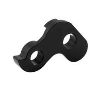 1 gancio per deragliatore posteriore per bicicletta, pieghevole, 412, per montaggio esterno, 3 velocità, per conversione a velocità singola e sostituzione del deragliatore (nero)