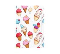 1 Gang Blank Wall Plate Decorative Switchplate, Ice Cream Cute Dessert Sweet Food Light Switch Cover per camera da letto Soggiorno Decor