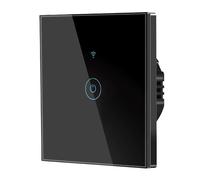 (1 Gang-Nero349)ZHOUBA Smart Life Smart Switch Telecomando Wireless Interruttore Compatto Automazione