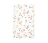 1 Gang Singolo Interruttore A Levetta Placca Da Parete Placca Decorativa, Giallo e Rosa Frammenti Floreali Copertura Interruttore Luce per Camera Da Letto Soggiorno Decor