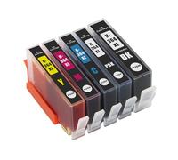 1 GB Inks - Set di 5 cartucce d'inchiostro di ricambio HP 364 XL, compatibili e non OEM per stampanti HP Photosmart (5 inchiostro)