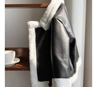 1 Giacca con colletto in pile carina e calda per ragazzini, adatta per outfit per bambini, ritorno a scuola, divisa scolastica, adatta per tenersi al caldo, adatta per il ritorno a scuola, adatta per 