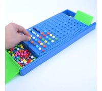 1 gioco da tavolo Mastermind Codebreaking con perline, gioco di società adatto per adulti per Ognissanti/Natale/Ringraziamento Tagli UnicaPolipropilene