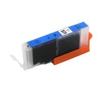 1 Go Ink Cartuccia di inchiostro ciano Sostituzione Canon CLI-571C / Non OEM per stampanti Pixma