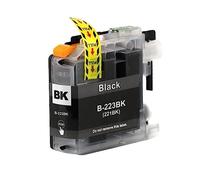 1 Go Ink cartuccia d'inchiostro nero per sostituire Brother LC223Bk compatibile/non OEM per stampanti Brother DCP e MFC